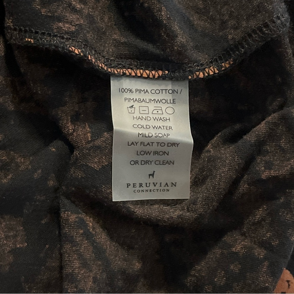 Peruvian Connection Gravina Dress XS/Small Kaftan Oversized Relaxed NWT - Picture 4 of 6